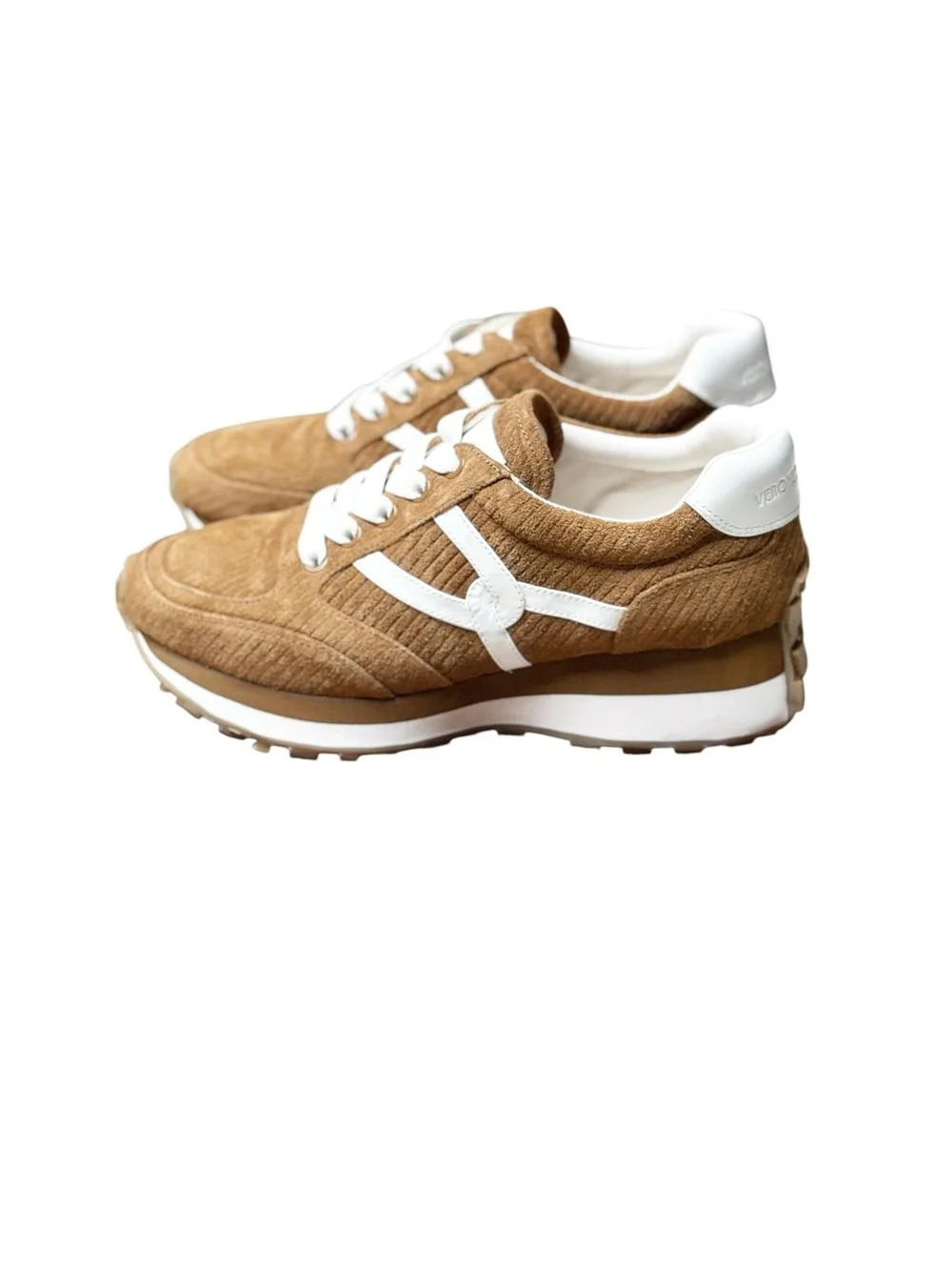 VERONICA BEARD Hazelwood Corduroy Valentina Sneakers 7 NEW